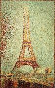 Georges Seurat Iron tower Spain oil painting artist